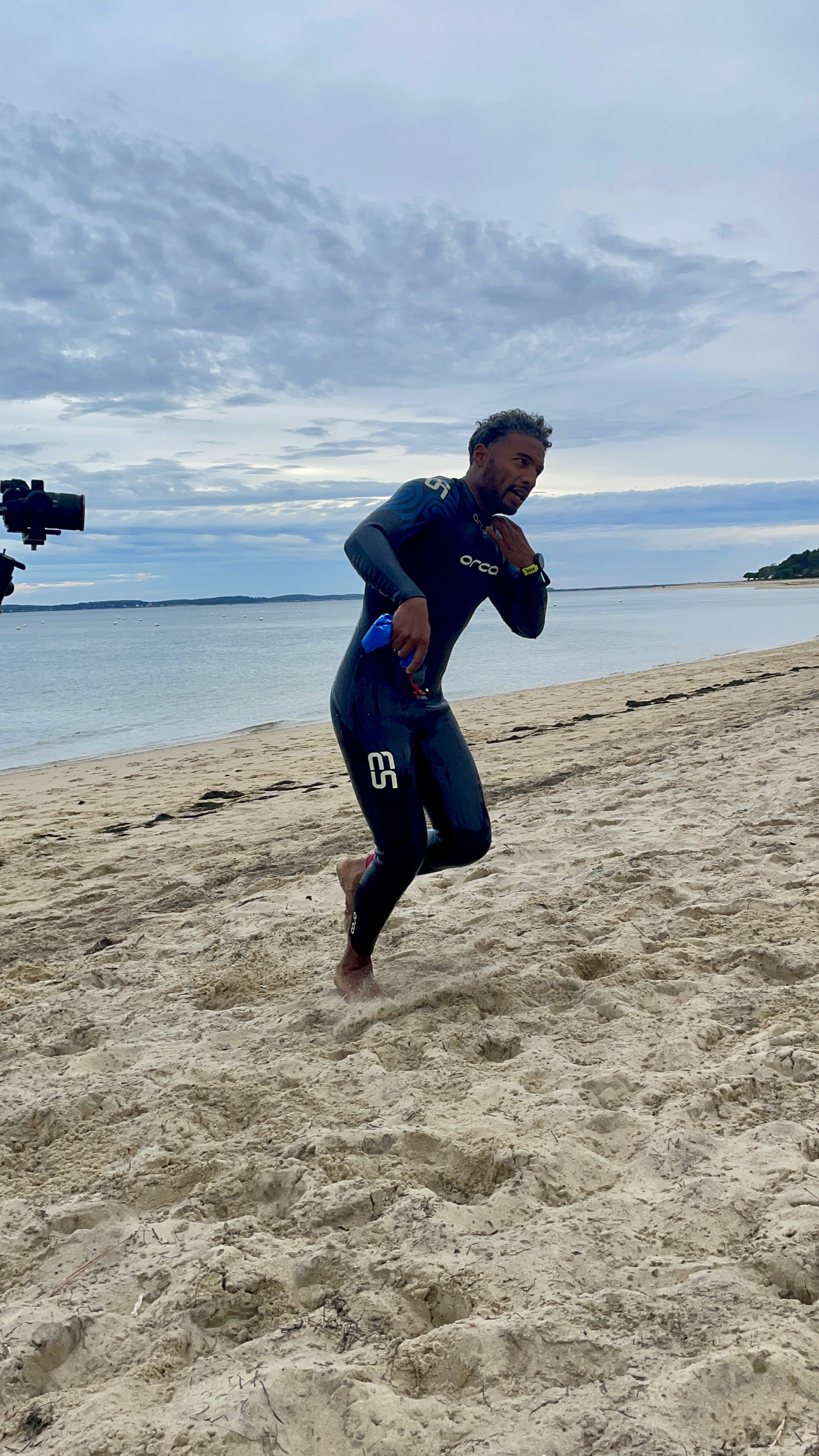 Brice Dejean, athlète en triathlon