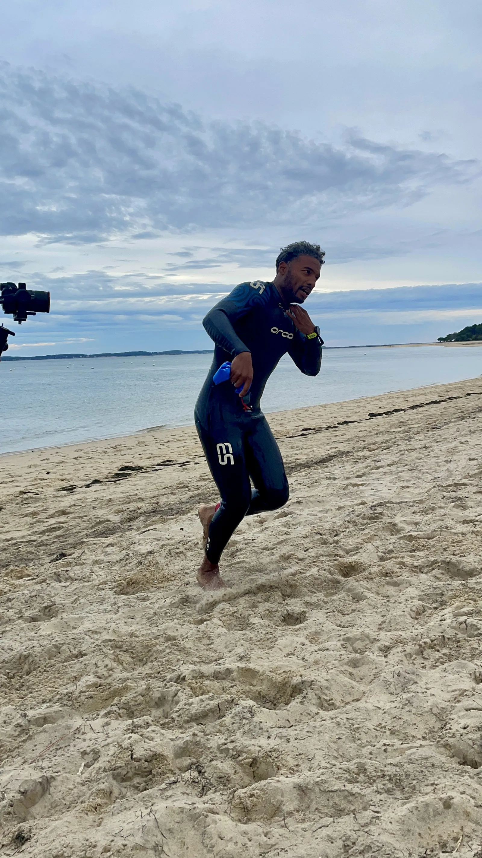 Brice Dejean, athlète en triathlon